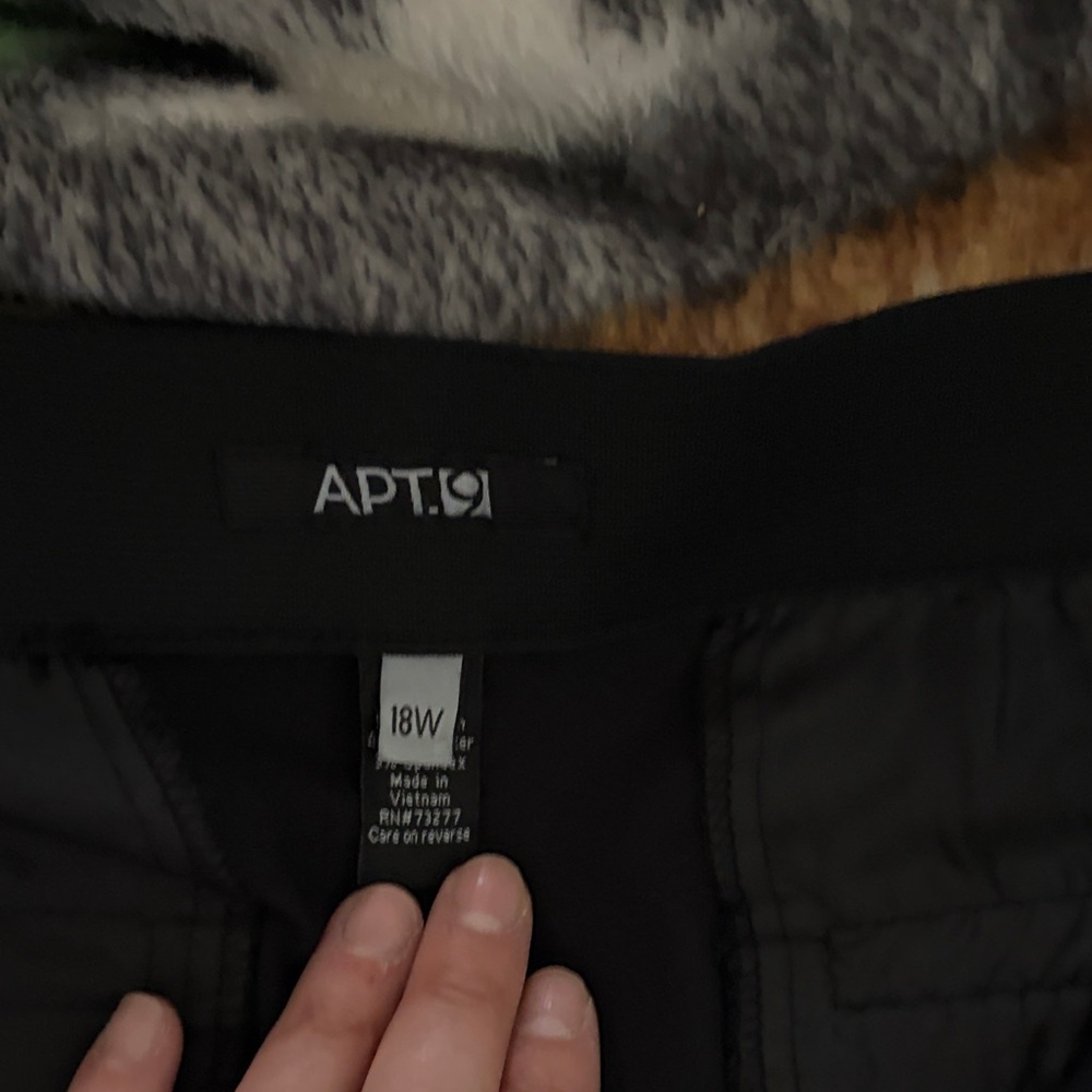 Apt. 9 Elegant Black Trousers